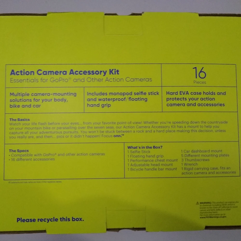 Camera case and accessories